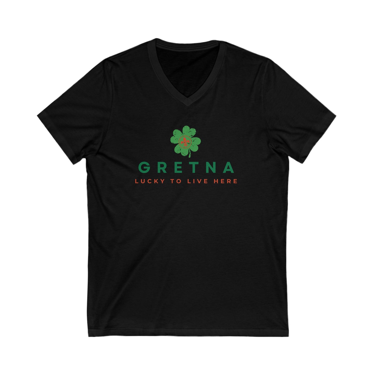 Lucky to Live Here - Gretna Irish-Italian Heritage Tee