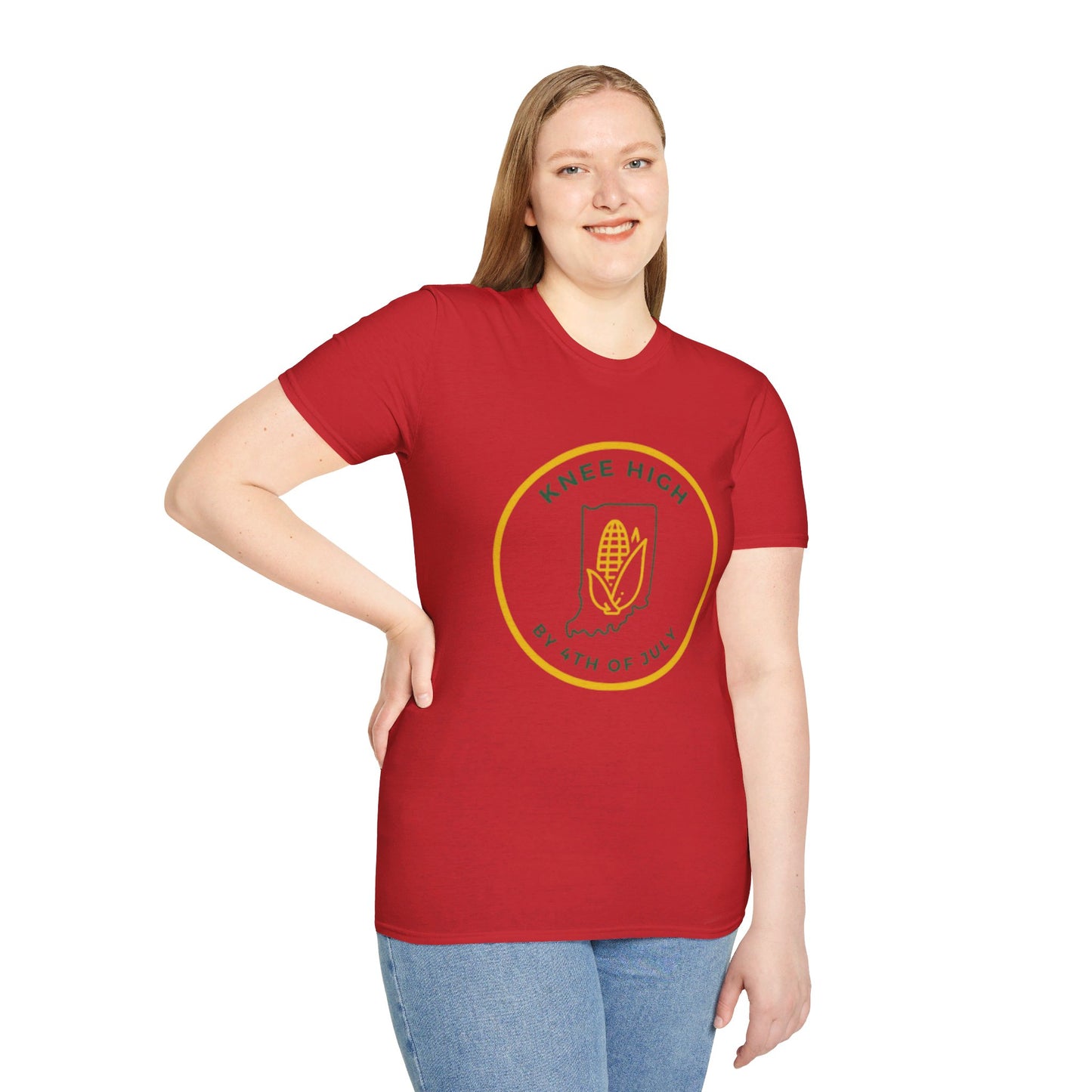 Knee High by Fourth of July - Unisex Soft-Style Tee