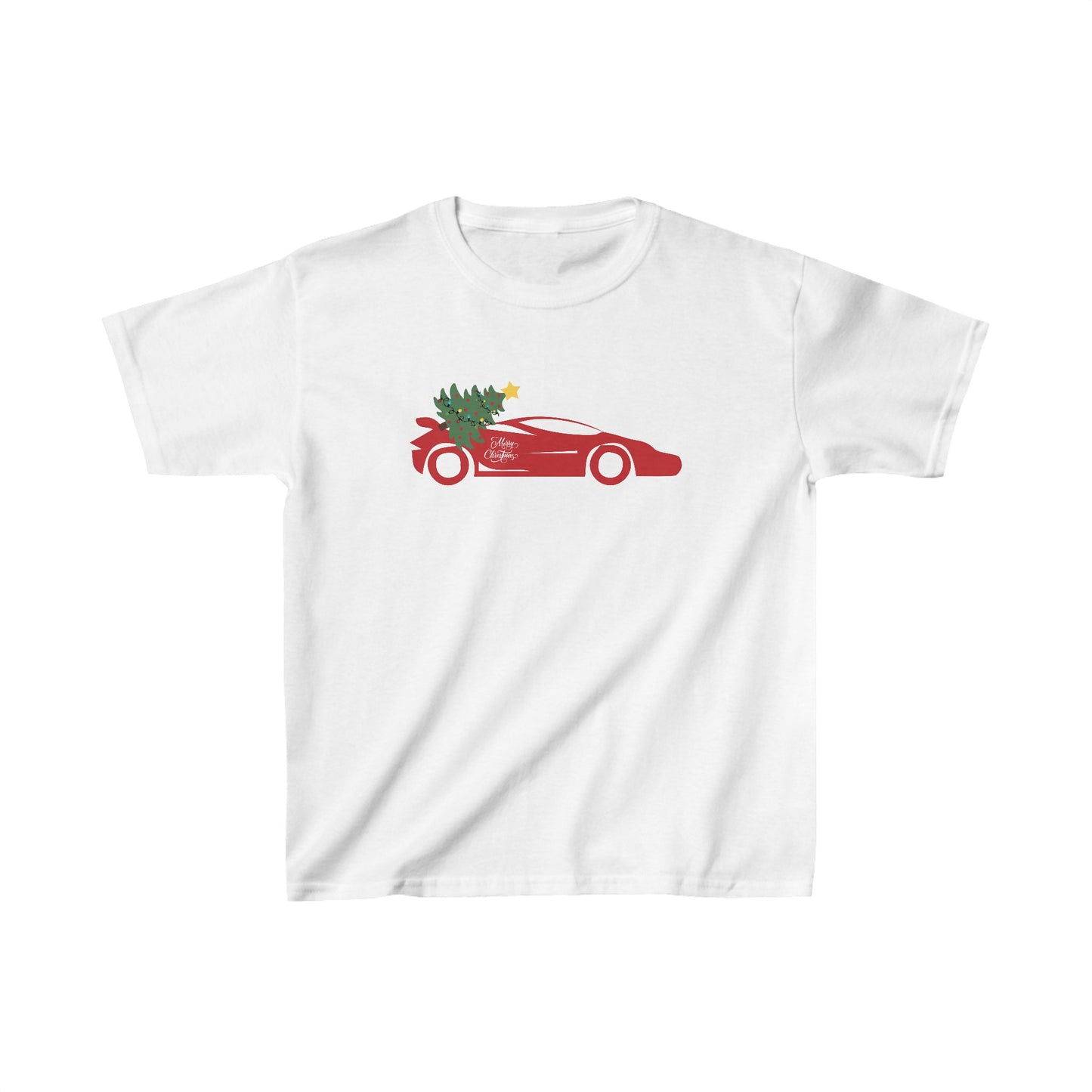 Ferrari Christmas Tree Express - Kids Heavy Cotton™ Tee