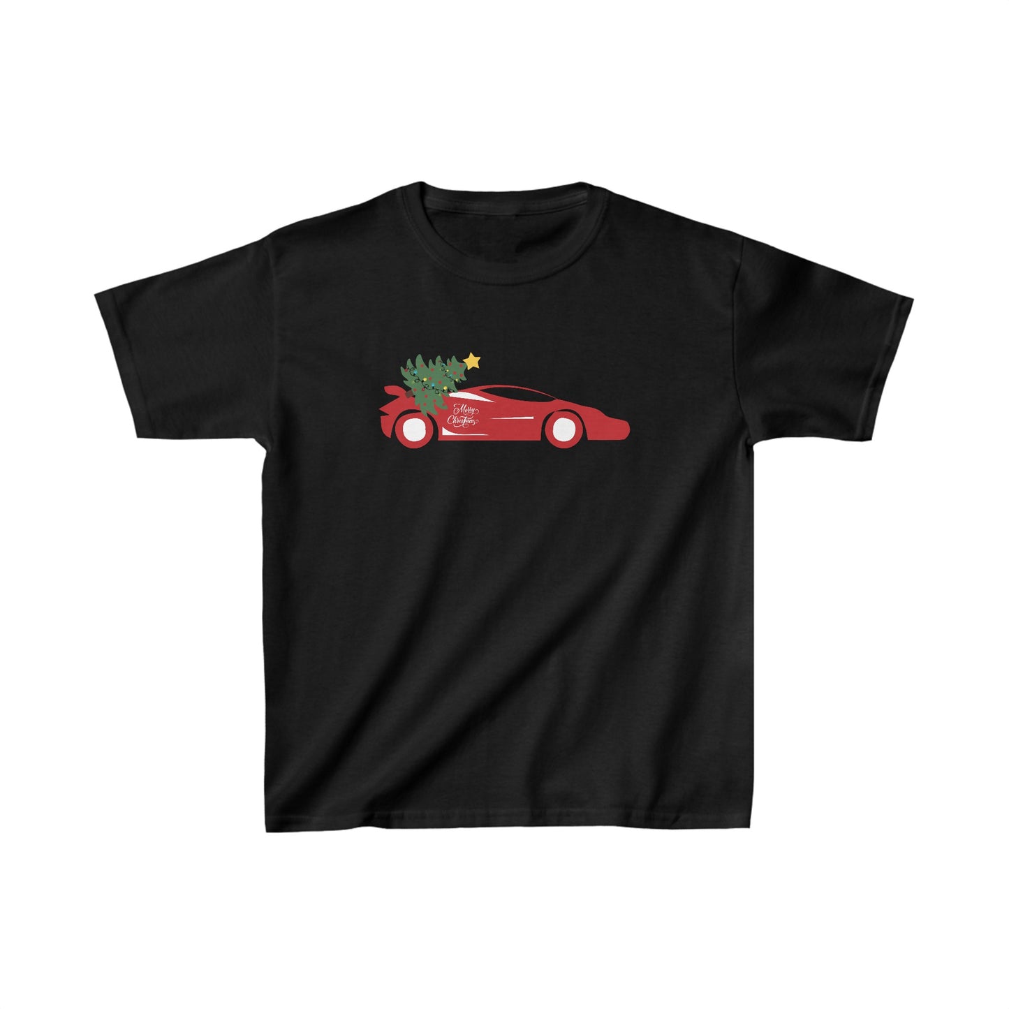 Ferrari Christmas Tree Express - Kids Heavy Cotton™ Tee