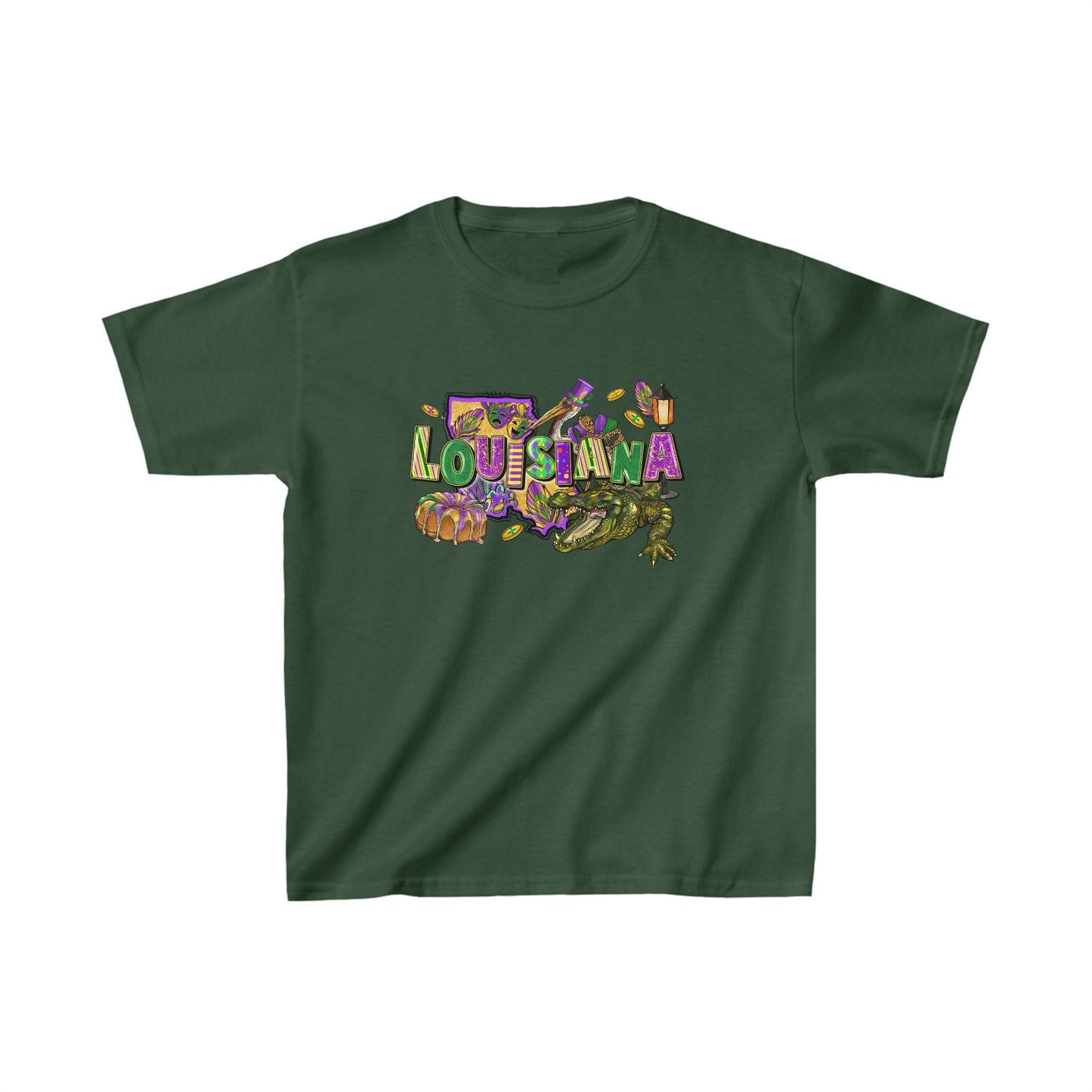 Living that Louisiana Life - Kids Heavy Cotton™ Tee