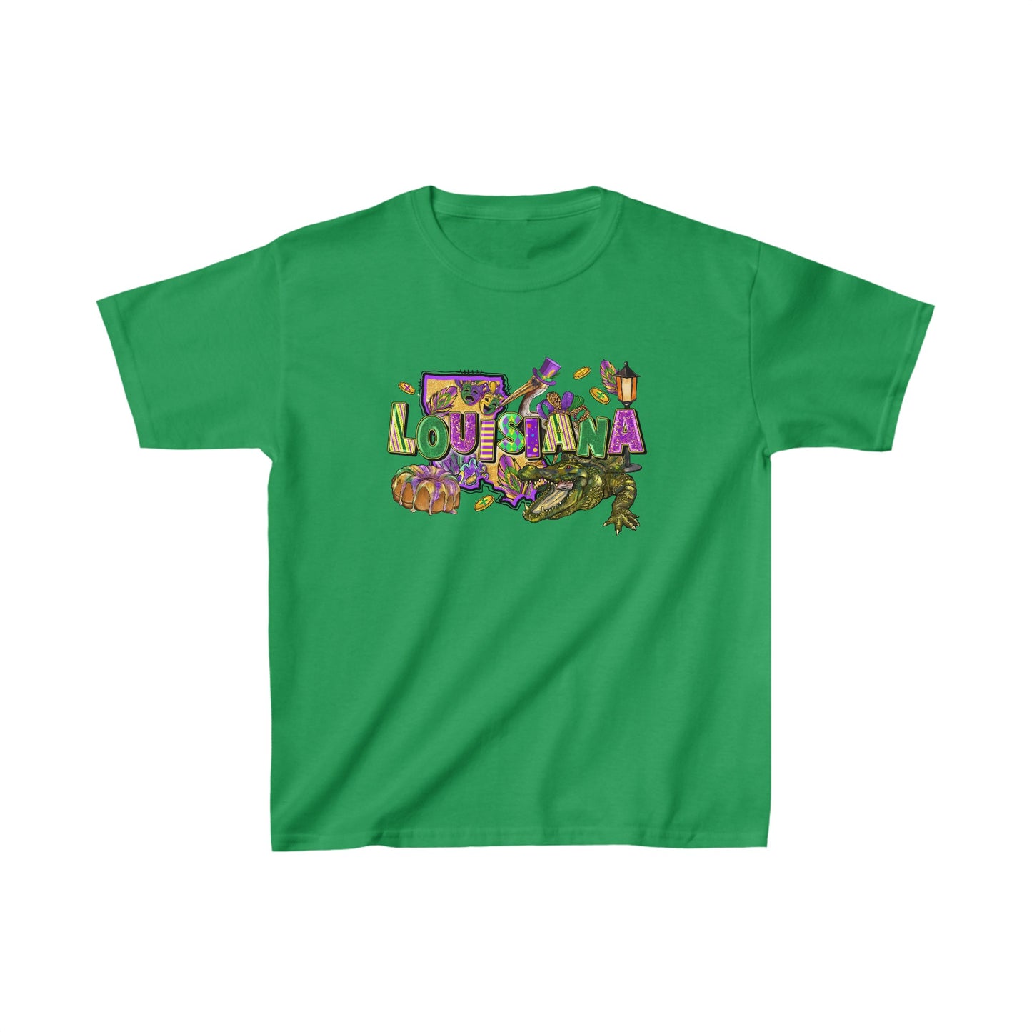 Living that Louisiana Life - Kids Heavy Cotton™ Tee