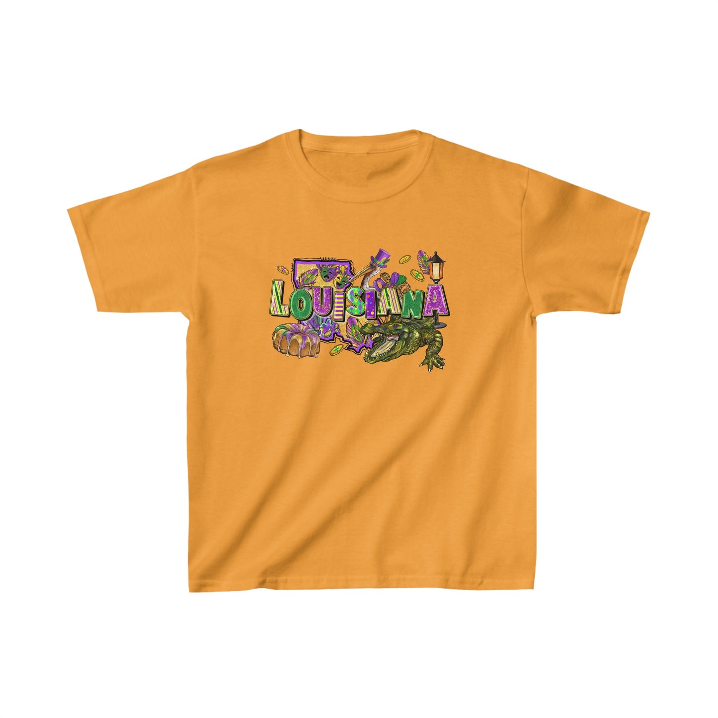 Living that Louisiana Life - Kids Heavy Cotton™ Tee