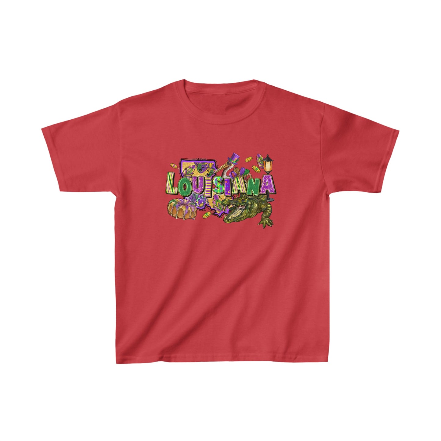 Living that Louisiana Life - Kids Heavy Cotton™ Tee