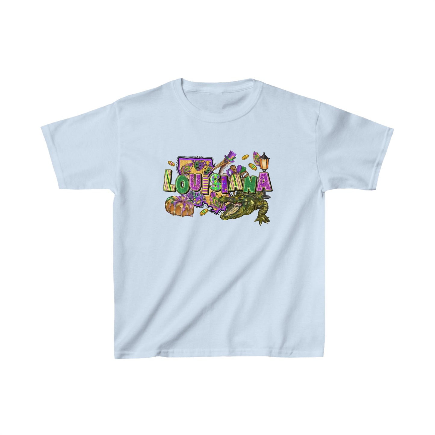 Living that Louisiana Life - Kids Heavy Cotton™ Tee