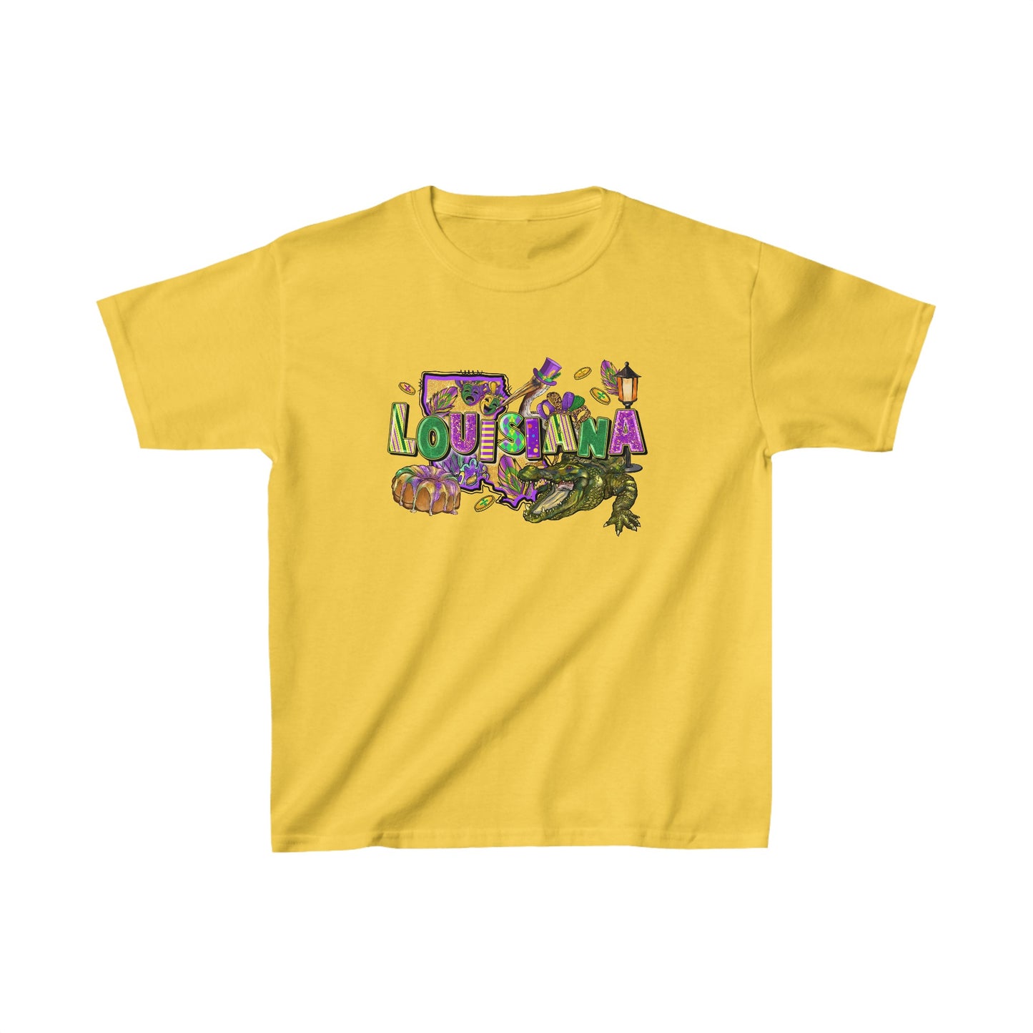 Living that Louisiana Life - Kids Heavy Cotton™ Tee