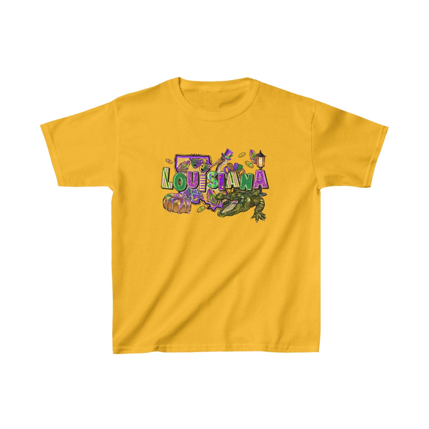 Living that Louisiana Life - Kids Heavy Cotton™ Tee