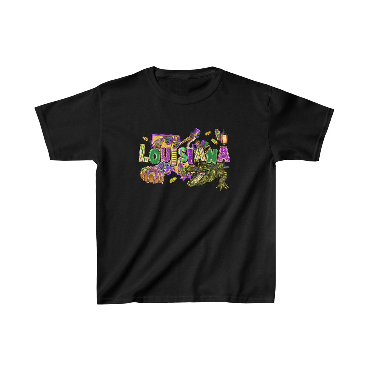 Living that Louisiana Life - Kids Heavy Cotton™ Tee