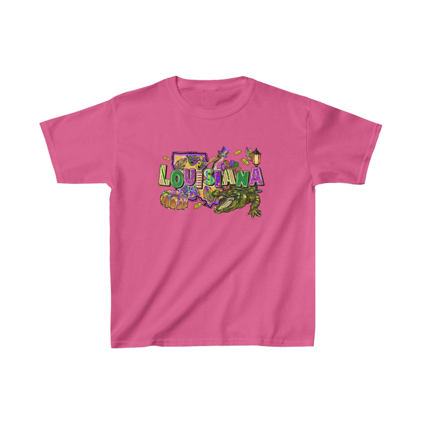 Living that Louisiana Life - Kids Heavy Cotton™ Tee