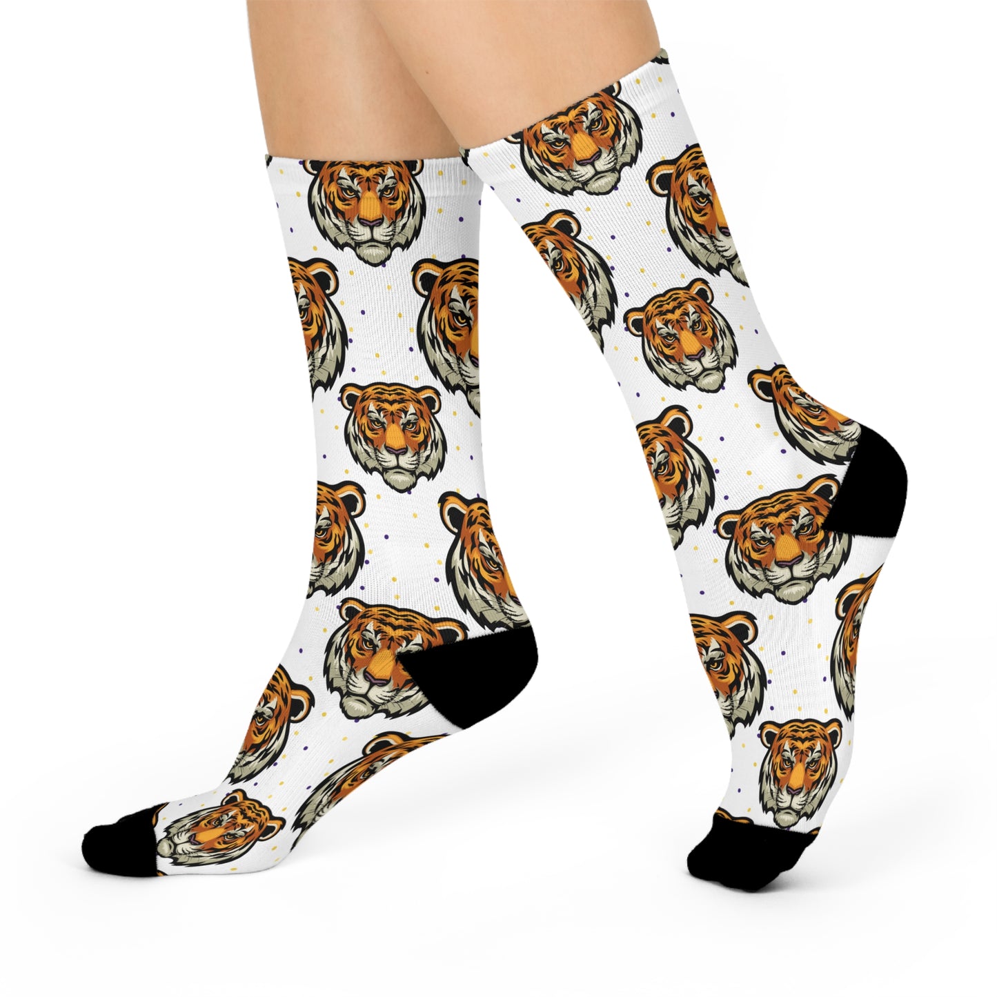 Mike the Tiger Roar Cushioned Crew Socks