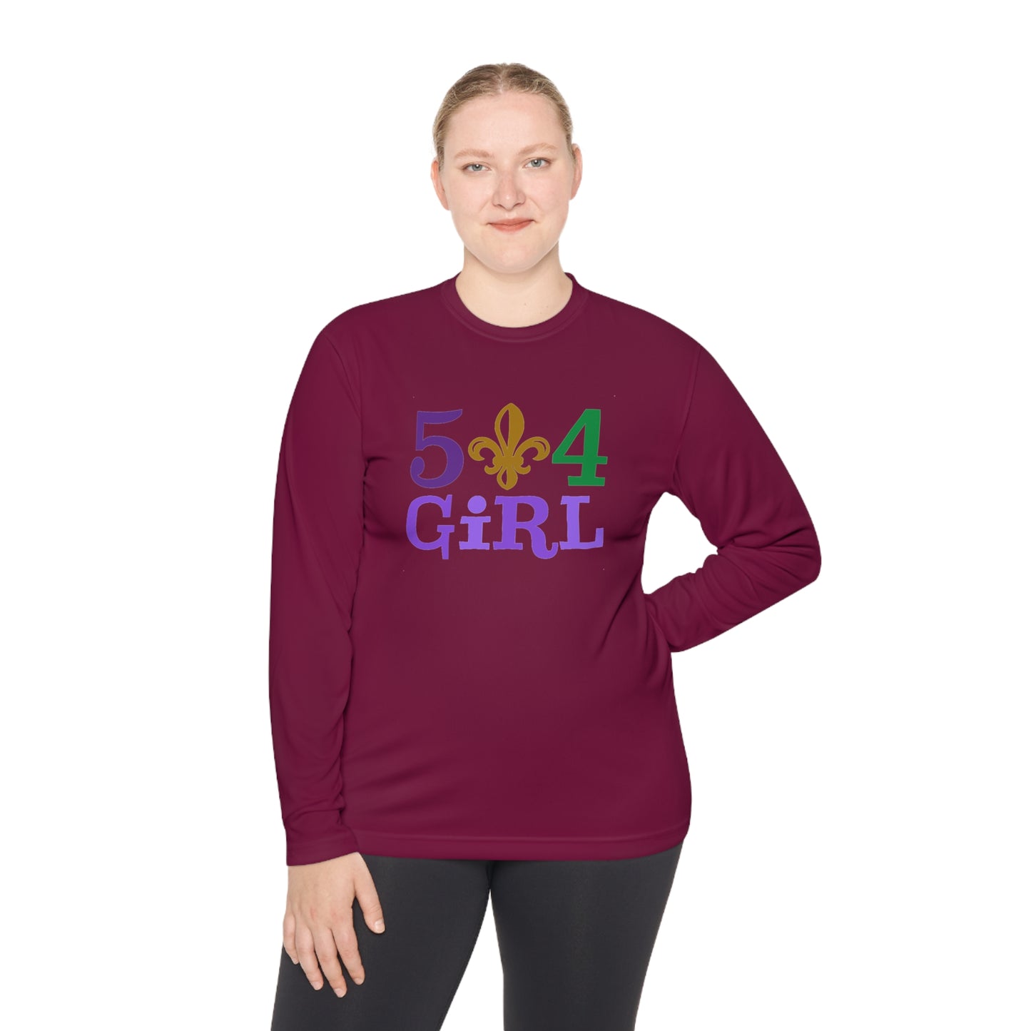 504 Girl - Unisex Lightweight Long Sleeve Tee