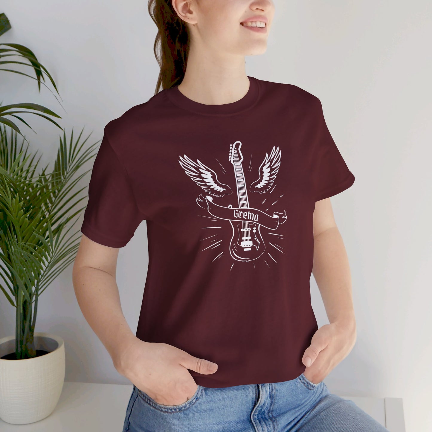 Gretna Gives You Wings - Unisex Guitar Tee