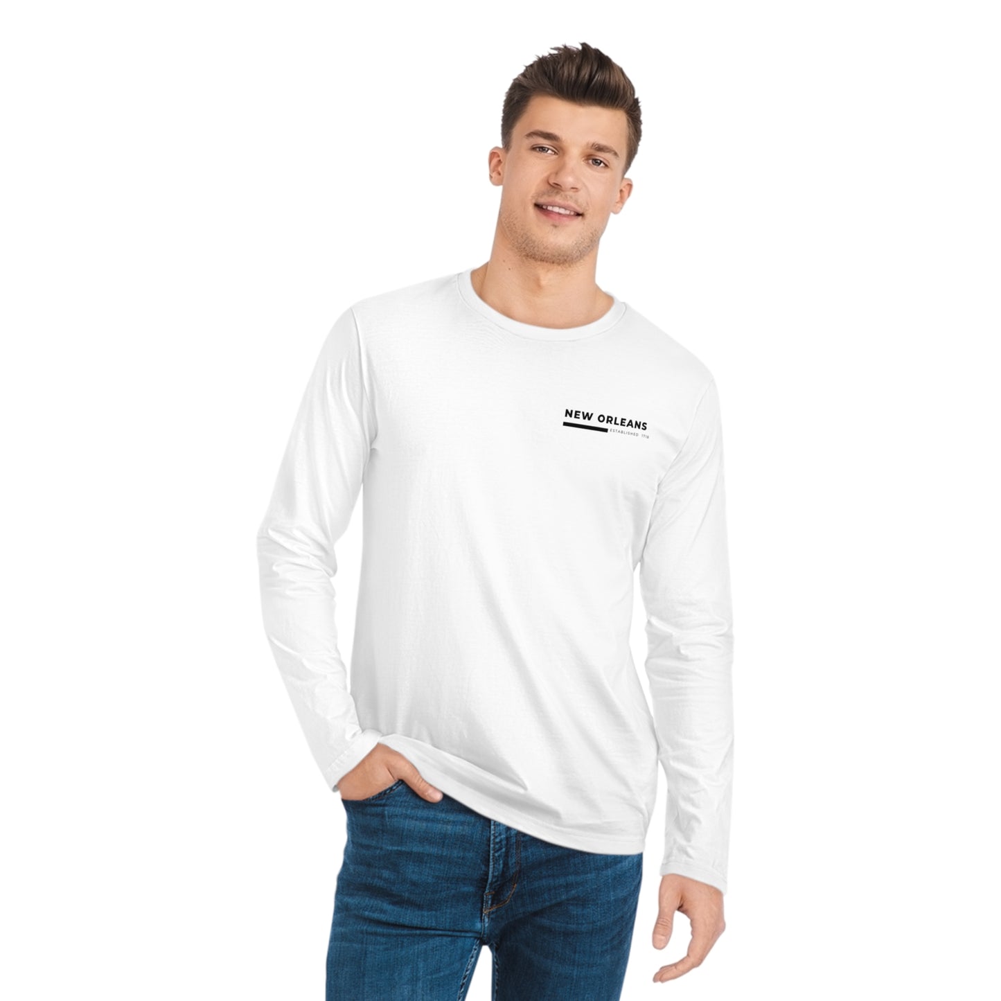 New Orleans, Bali Hai - Organic Long Sleeve Tee