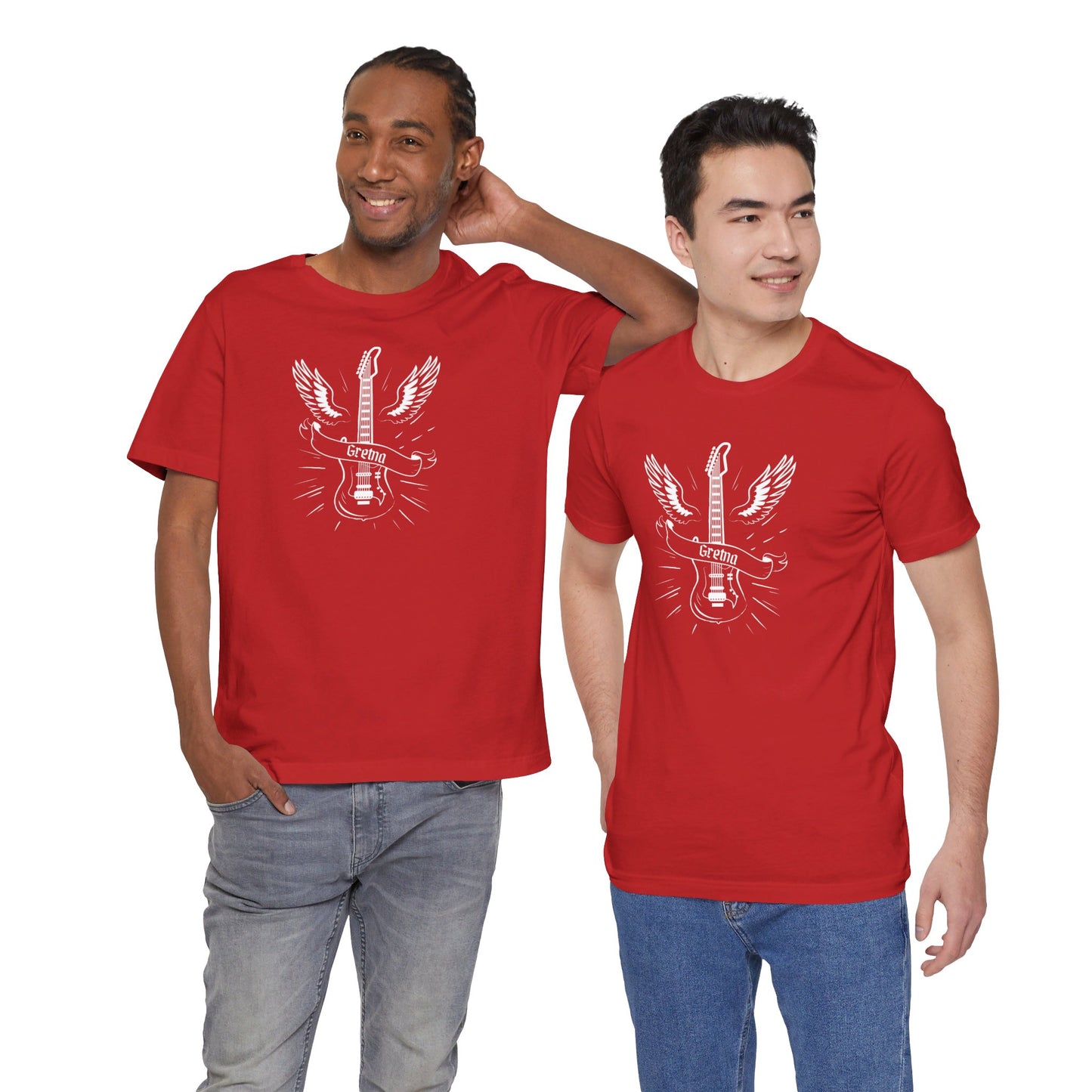 Gretna Gives You Wings - Unisex Guitar Tee