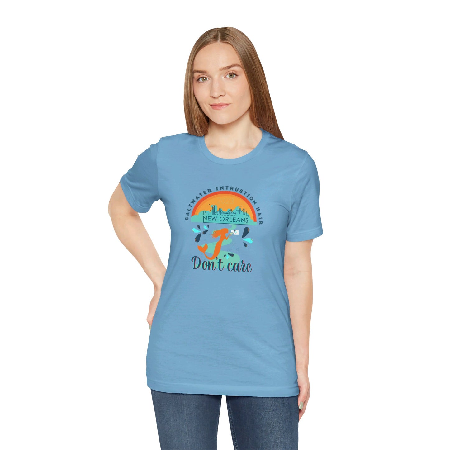 Mermaid Hair Dont Care Unisex Tee