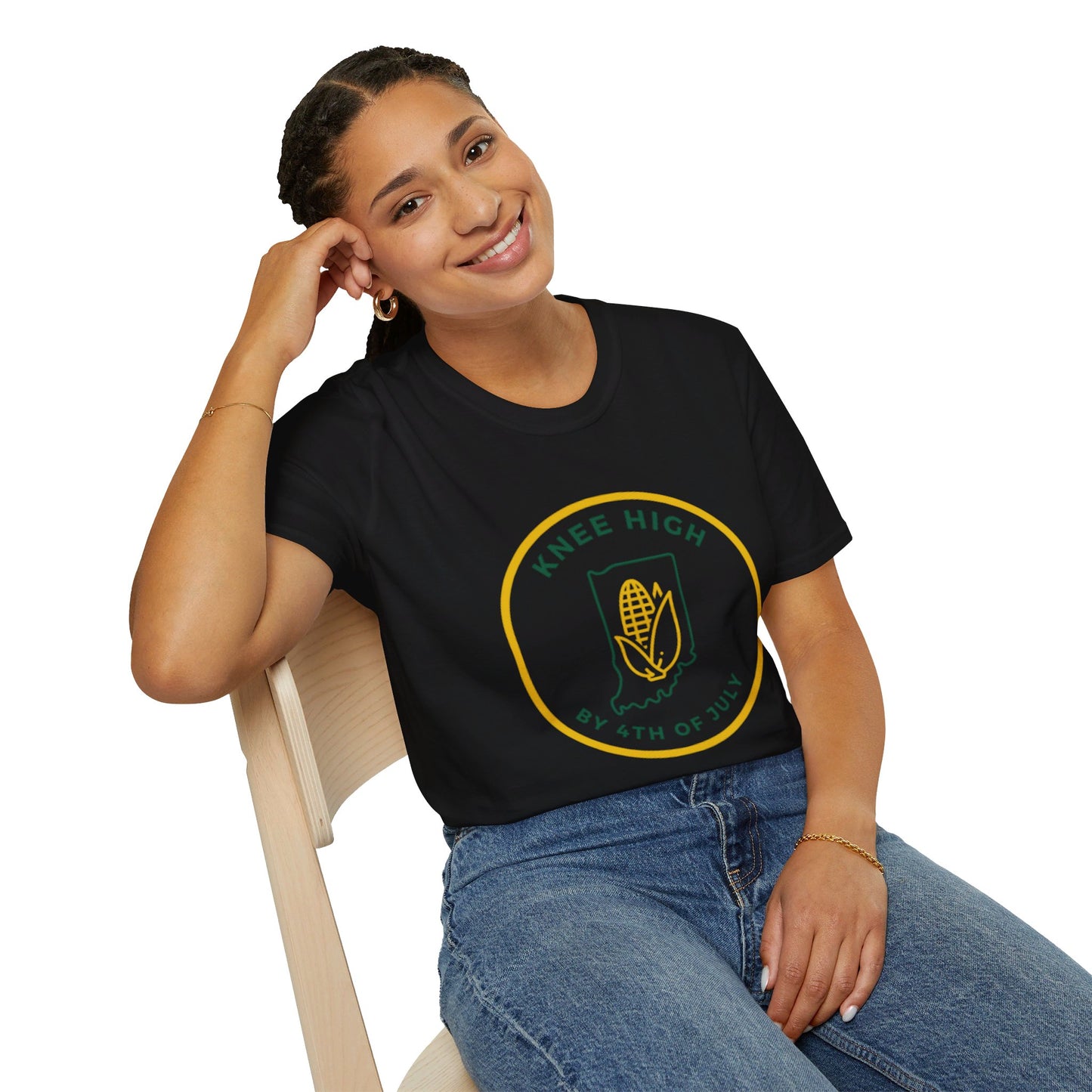 Knee High by Fourth of July - Unisex Soft-Style Tee