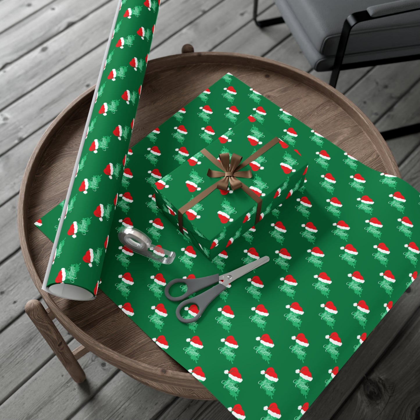 Louisiana Christmas Cheer Wrapping Paper