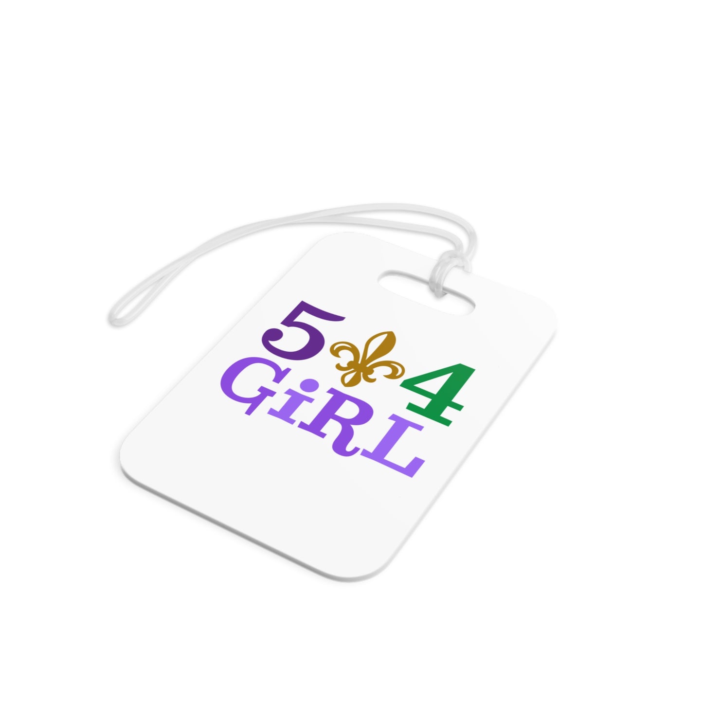 504 Girl Luggage Tags