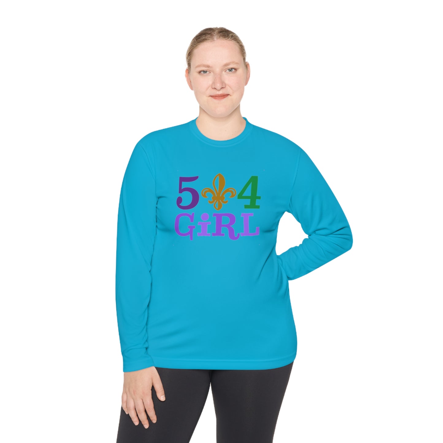 504 Girl - Unisex Lightweight Long Sleeve Tee