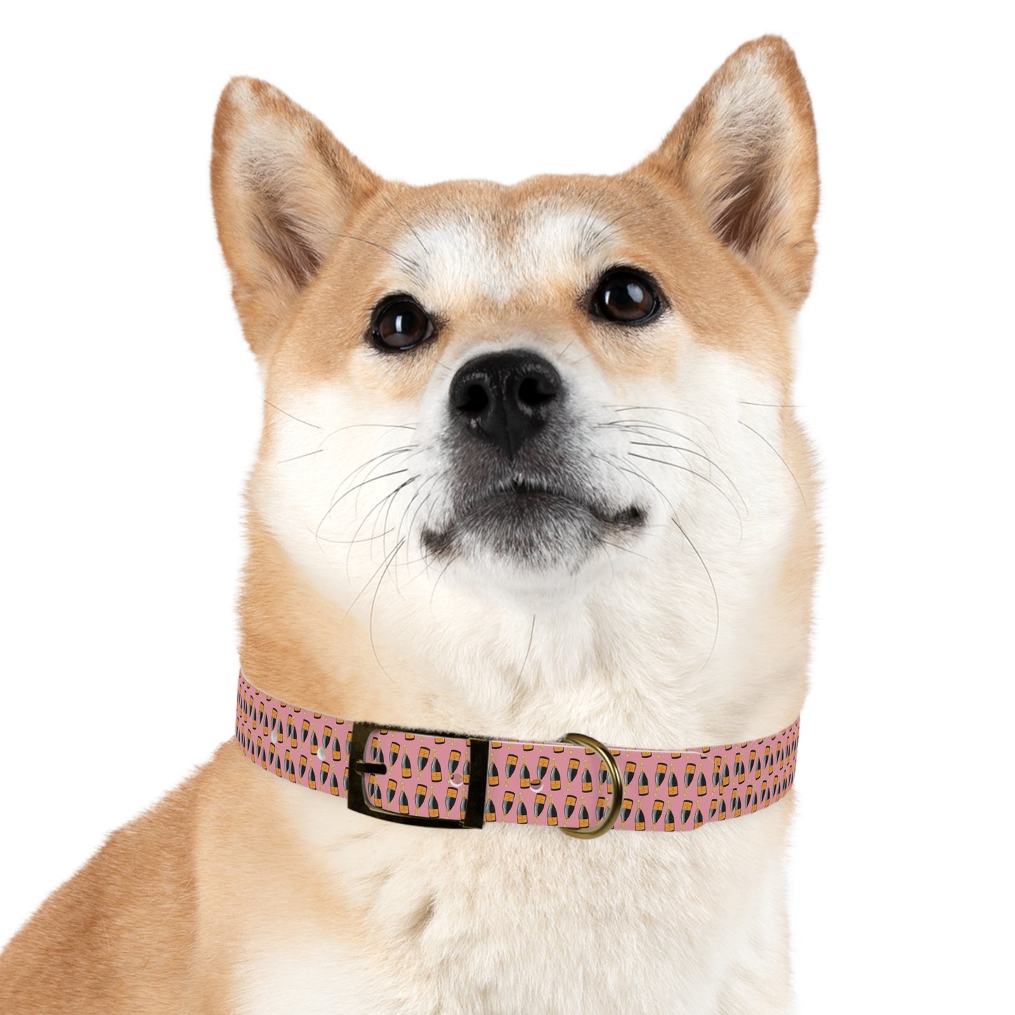 Puppy Pop Pink Champagne Collar