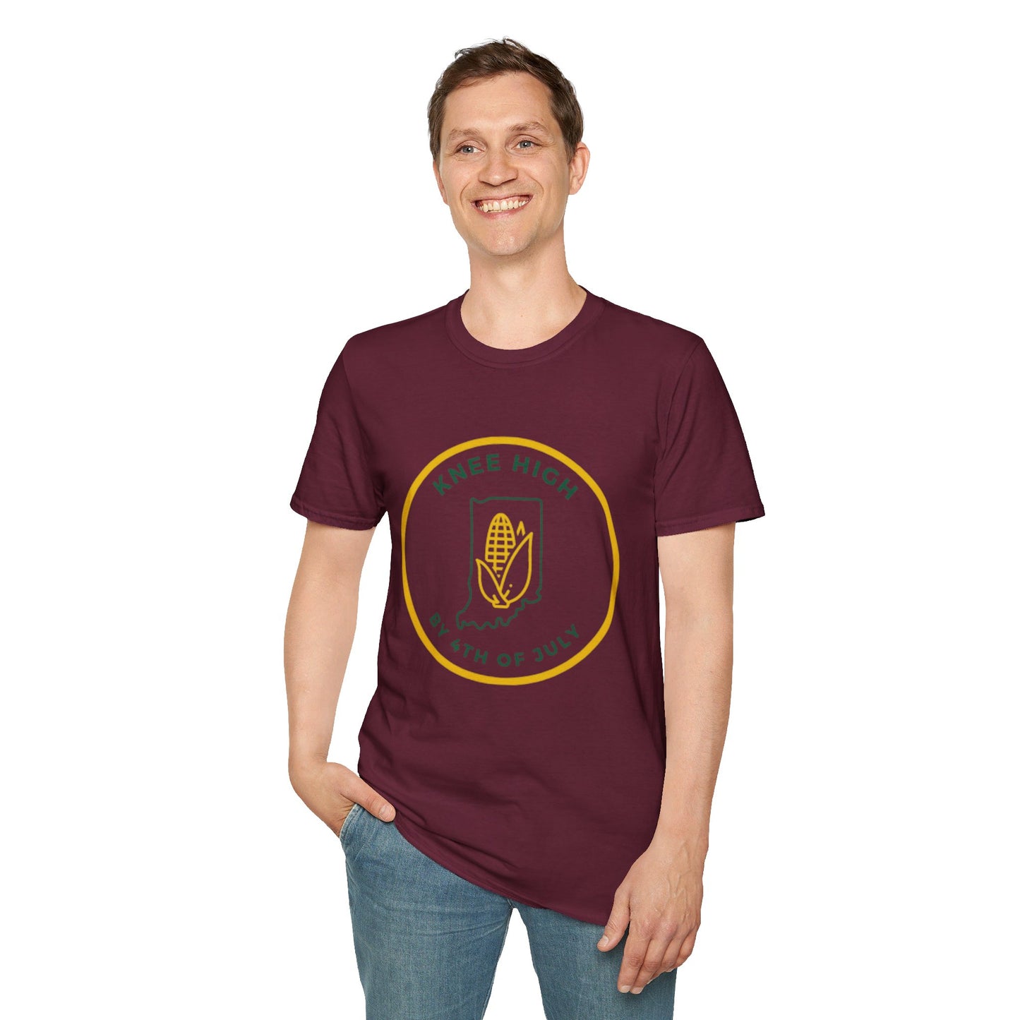 Knee High by Fourth of July - Unisex Soft-Style Tee