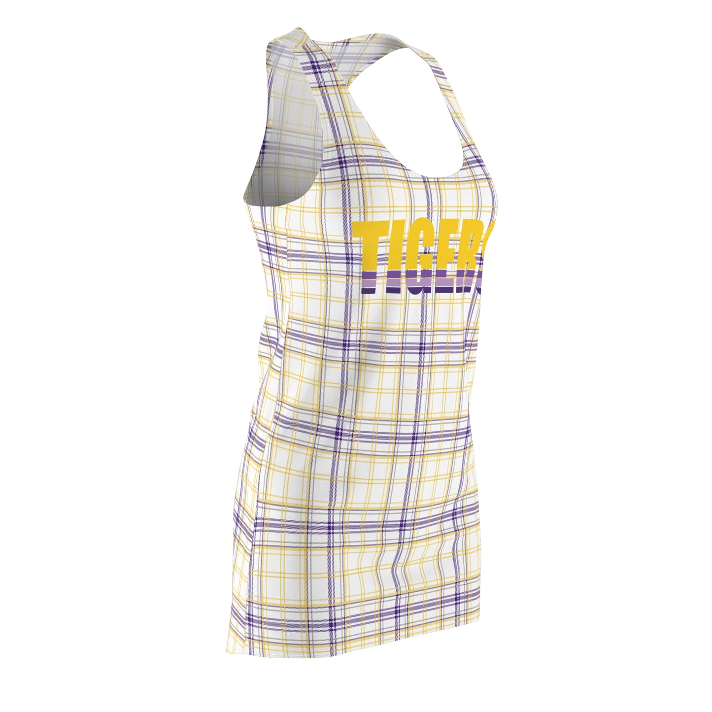 Plaid & Proud Tigers Dress