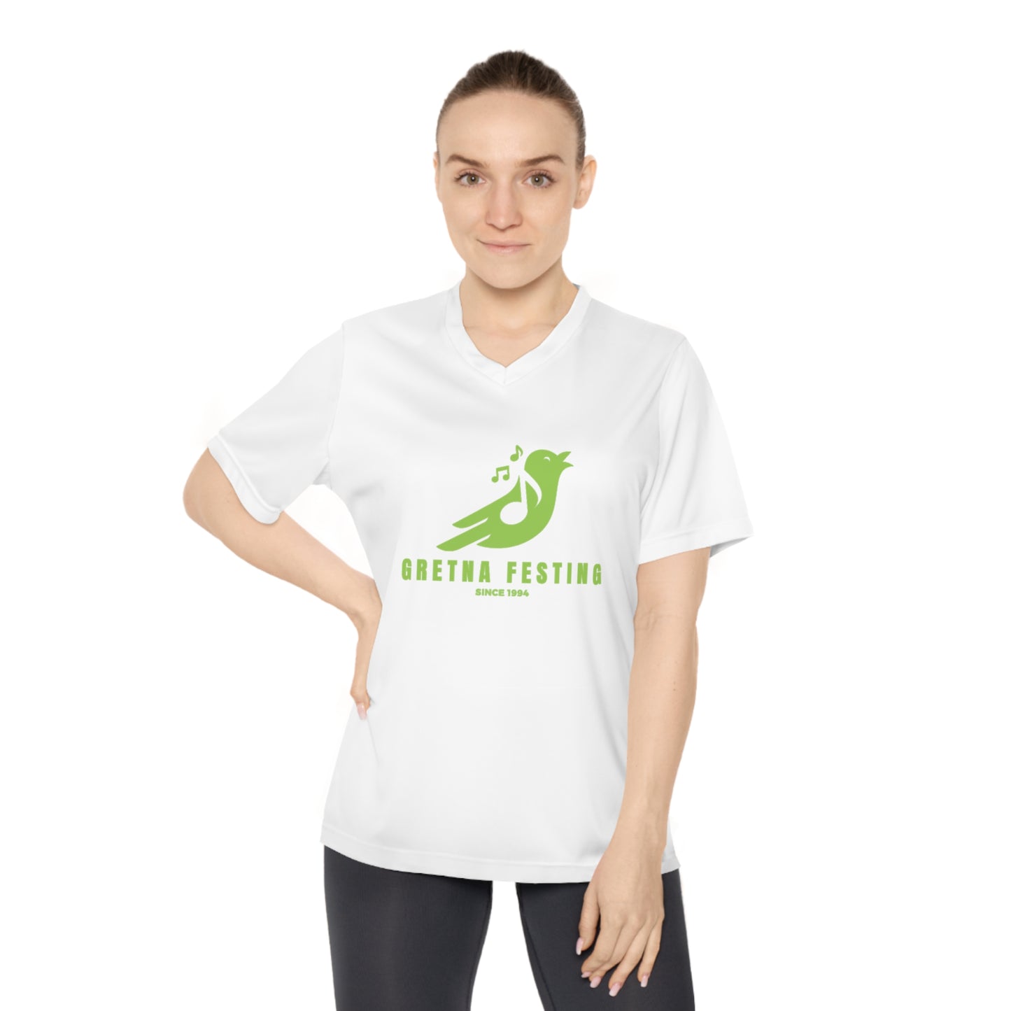 Gretna Festing Songbird Women's Performance V-Neck T-Shirt