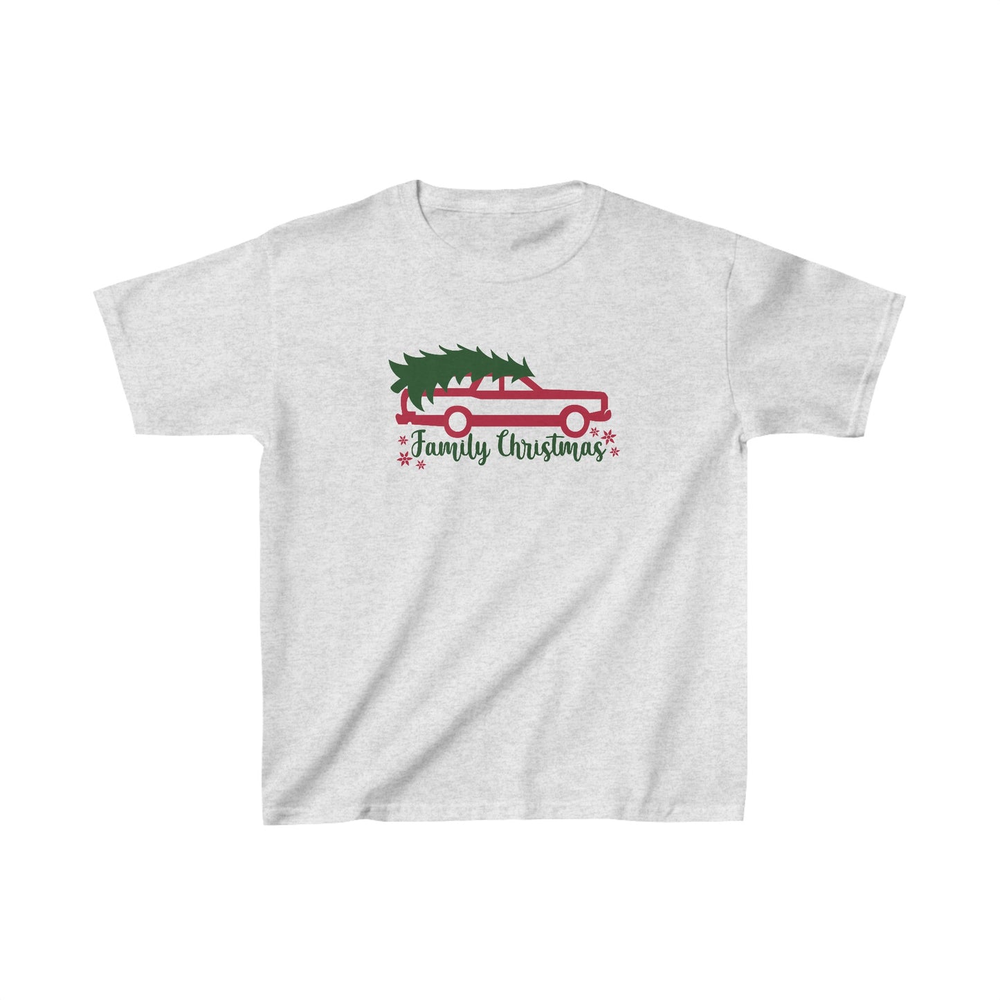 Family Christmas Station Wagon - Kids Heavy Cotton™ Tee