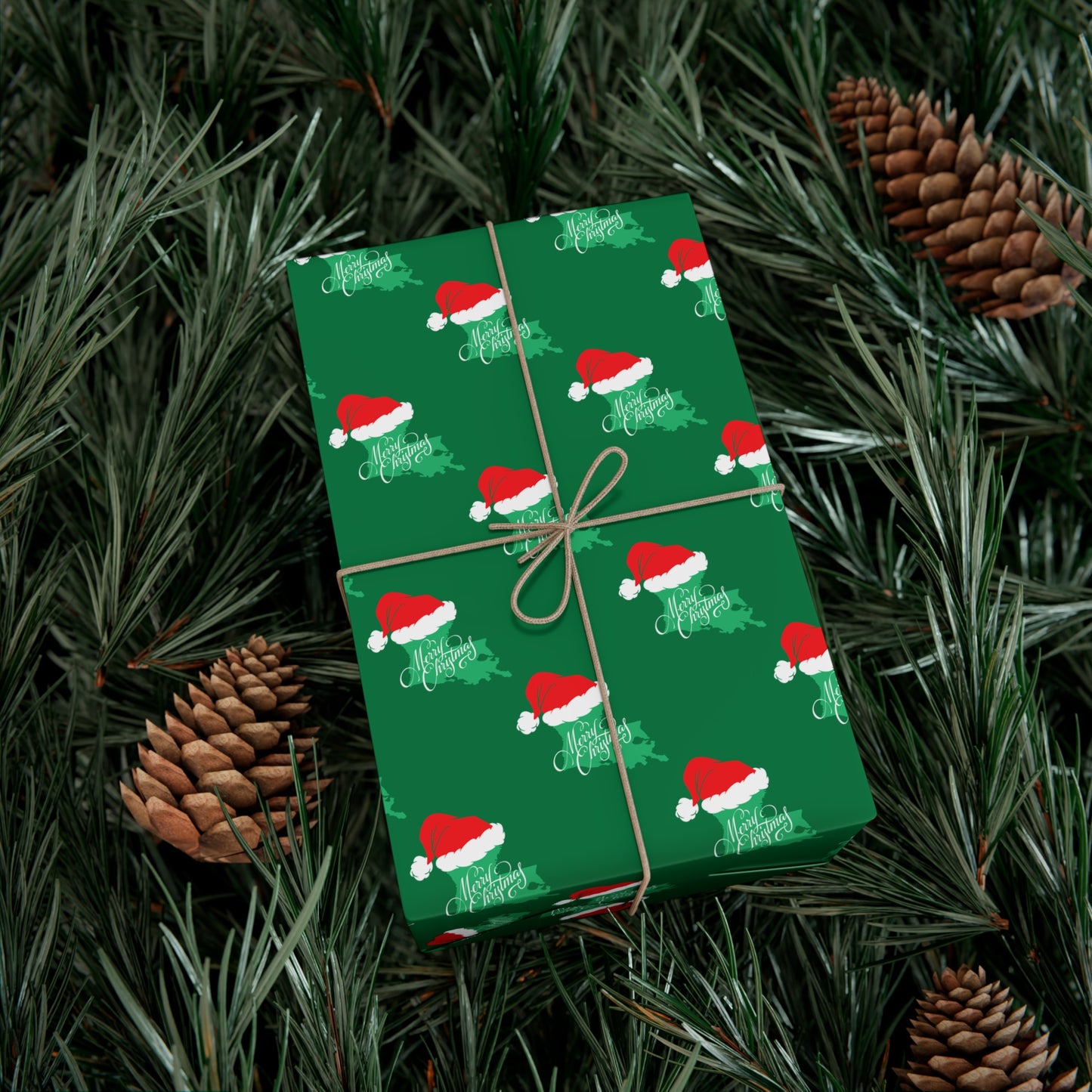 Louisiana Christmas Cheer Wrapping Paper