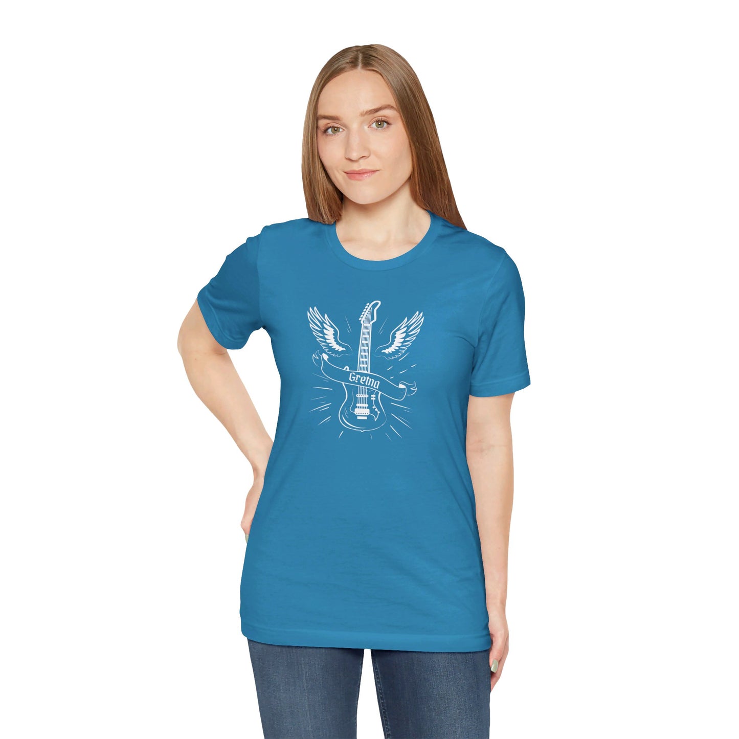 Gretna Gives You Wings - Unisex Guitar Tee