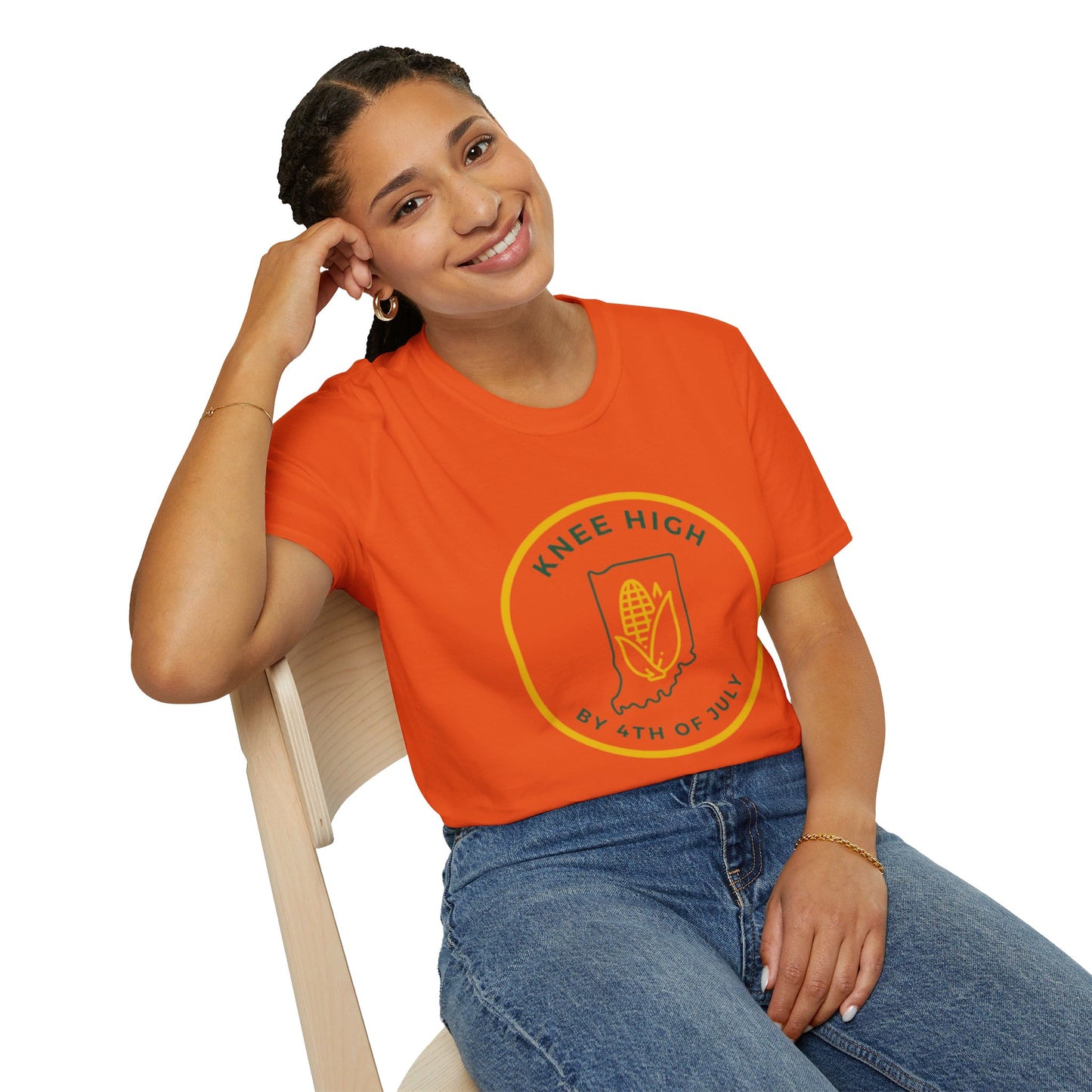 Knee High by Fourth of July - Unisex Soft-Style Tee