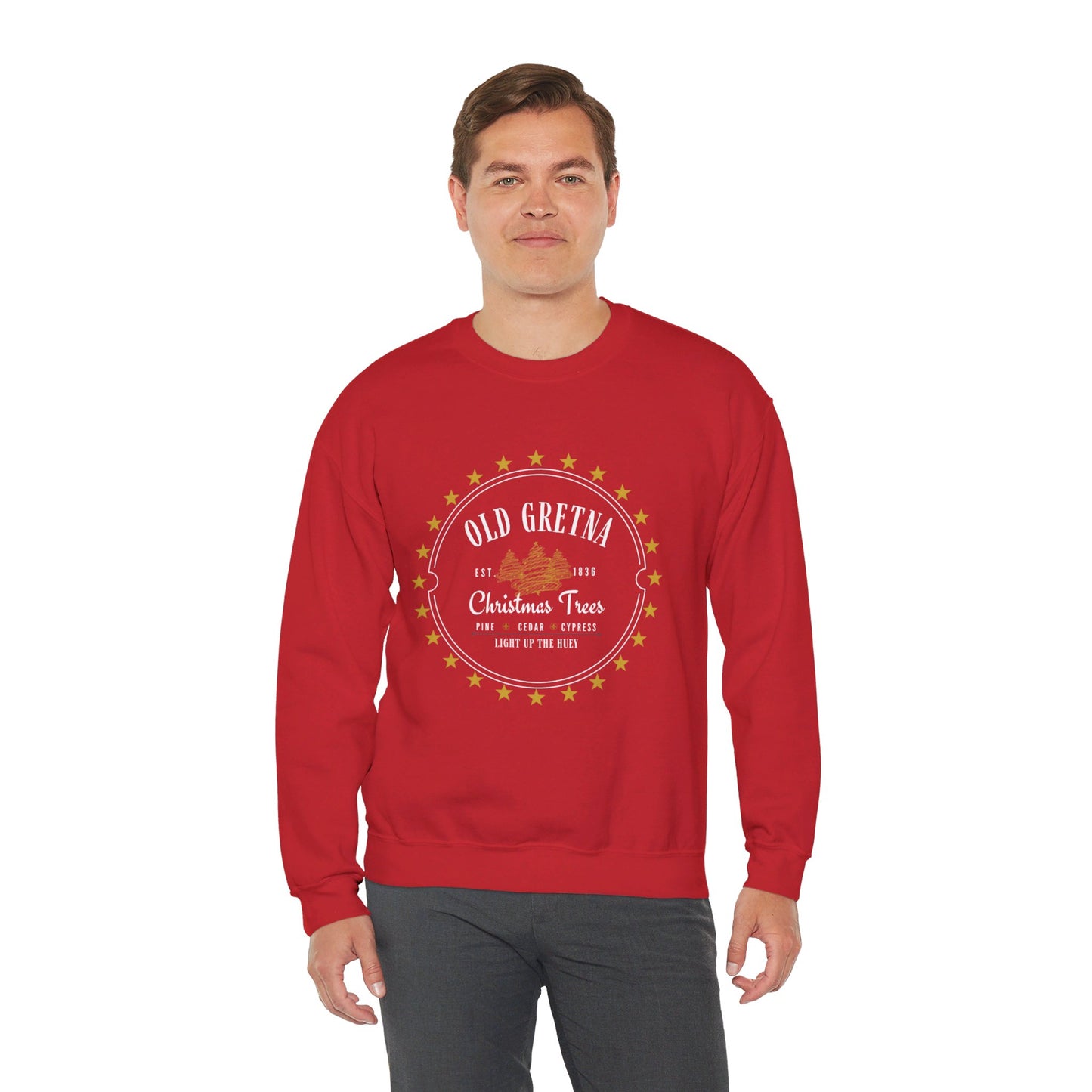 Gretna Christmas - Light Up the Huey Sweatshirt