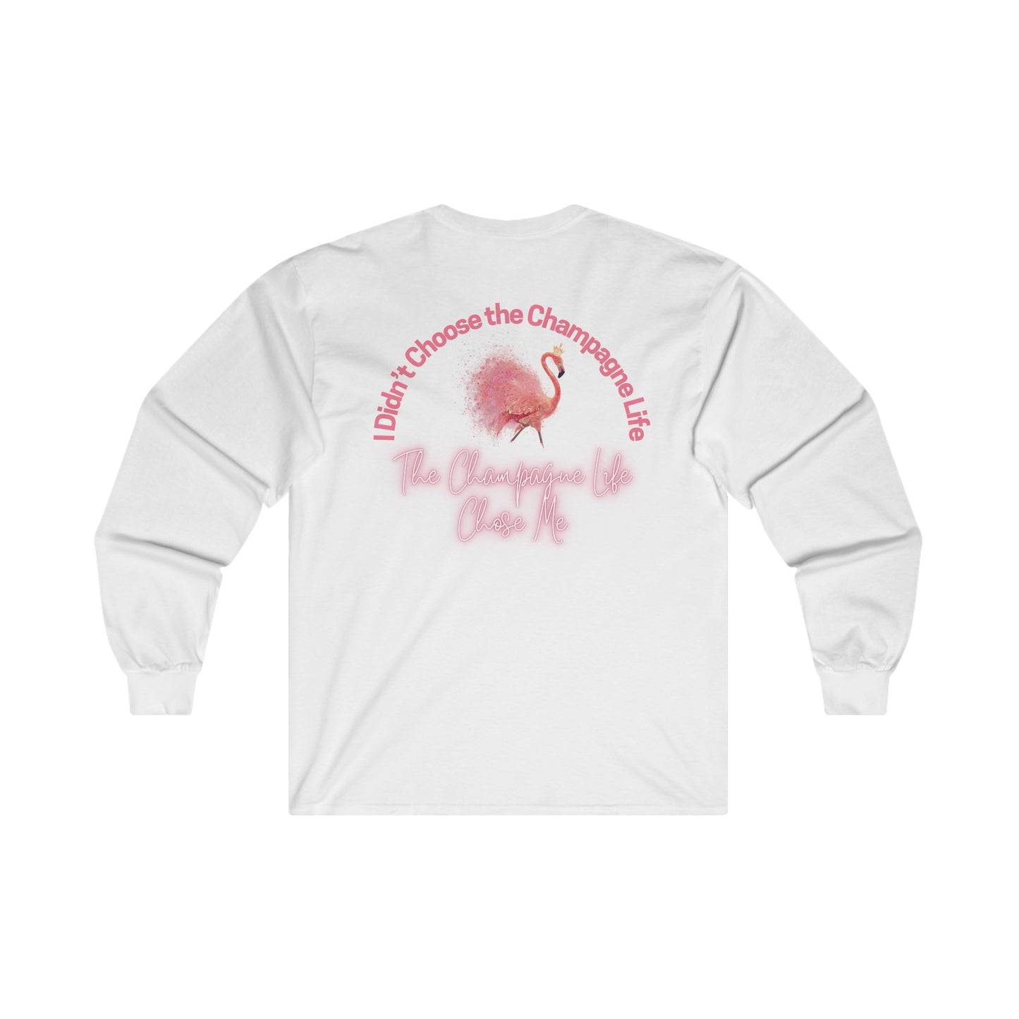 Save Water, Drink Champagne - Unisex Ultra Cotton Long Sleeve Tee