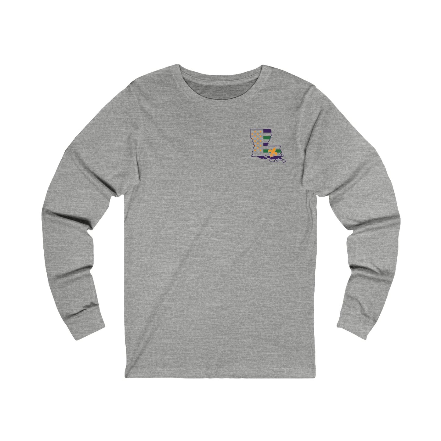 Louisiana Love Long Sleeve - Unisex Jersey Long Sleeve Tee