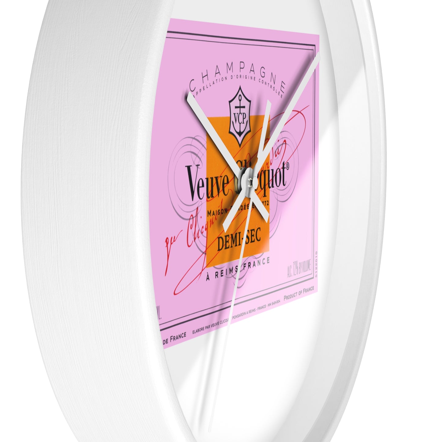 Veuve Time  - Wall Clock