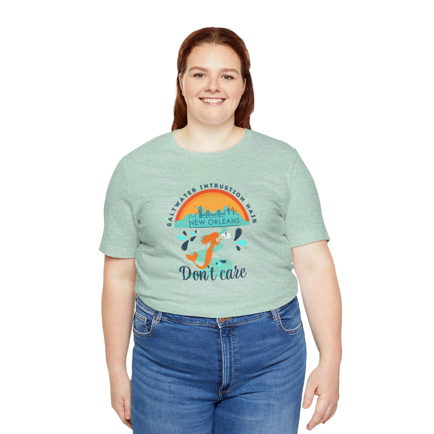 Mermaid Hair Dont Care Unisex Tee