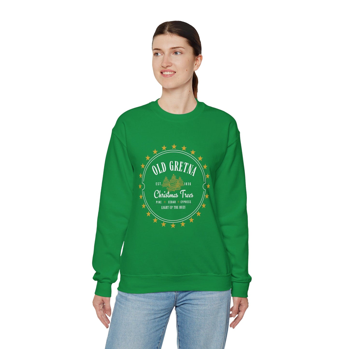 Gretna Christmas - Light Up the Huey Sweatshirt