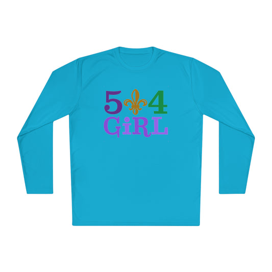 504 Girl - Unisex Lightweight Long Sleeve Tee