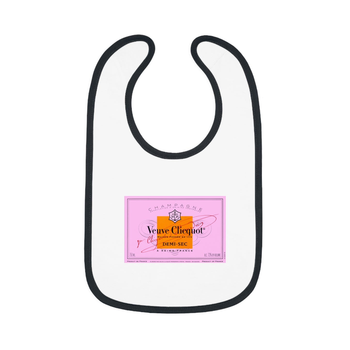 Tiny Pink Taster Baby Jersey Bib