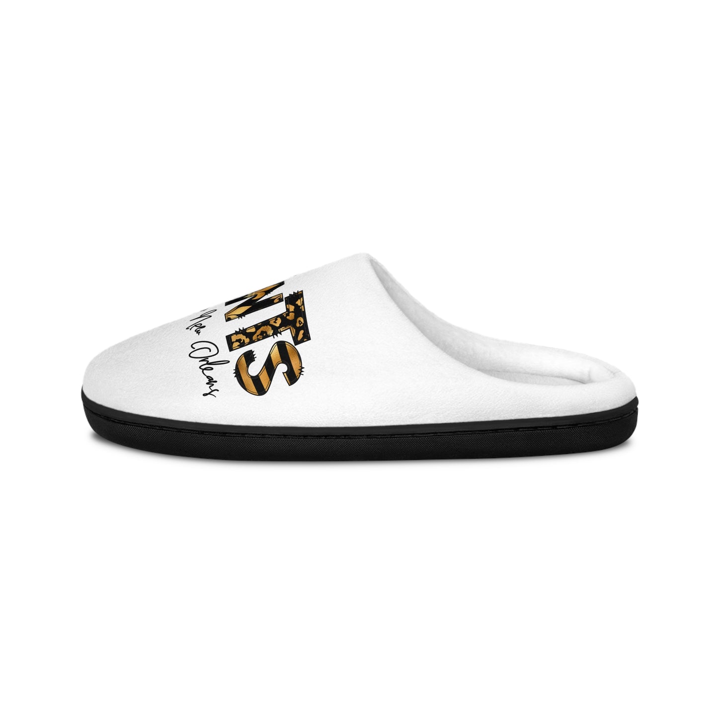 Saints Game Day Cozy Slippers - Men's Indoor Slippers