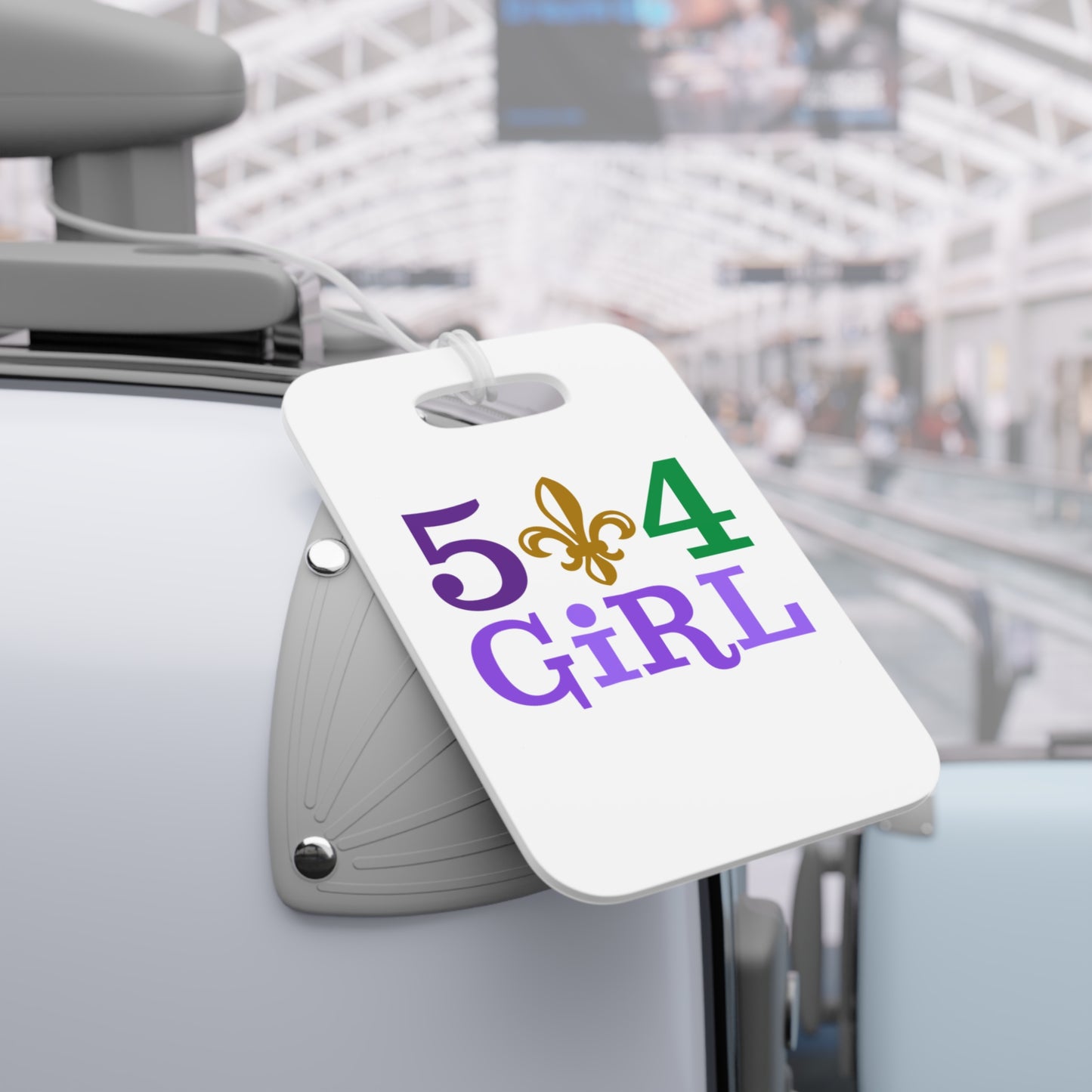 504 Girl Luggage Tags