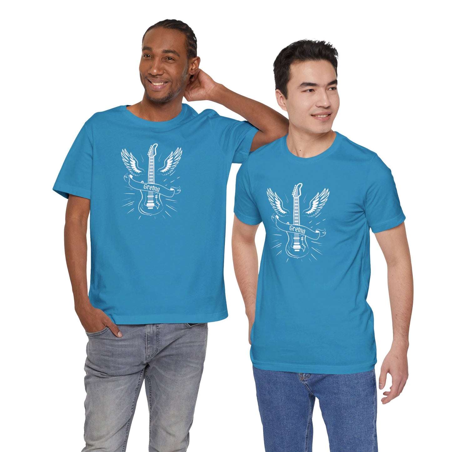 Gretna Gives You Wings - Unisex Guitar Tee