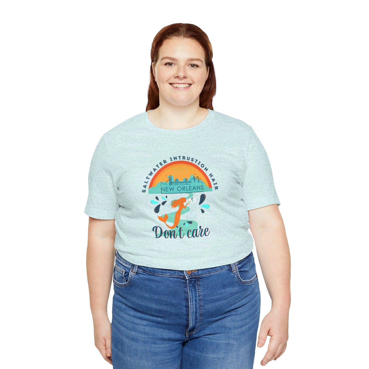 Mermaid Hair Dont Care Unisex Tee