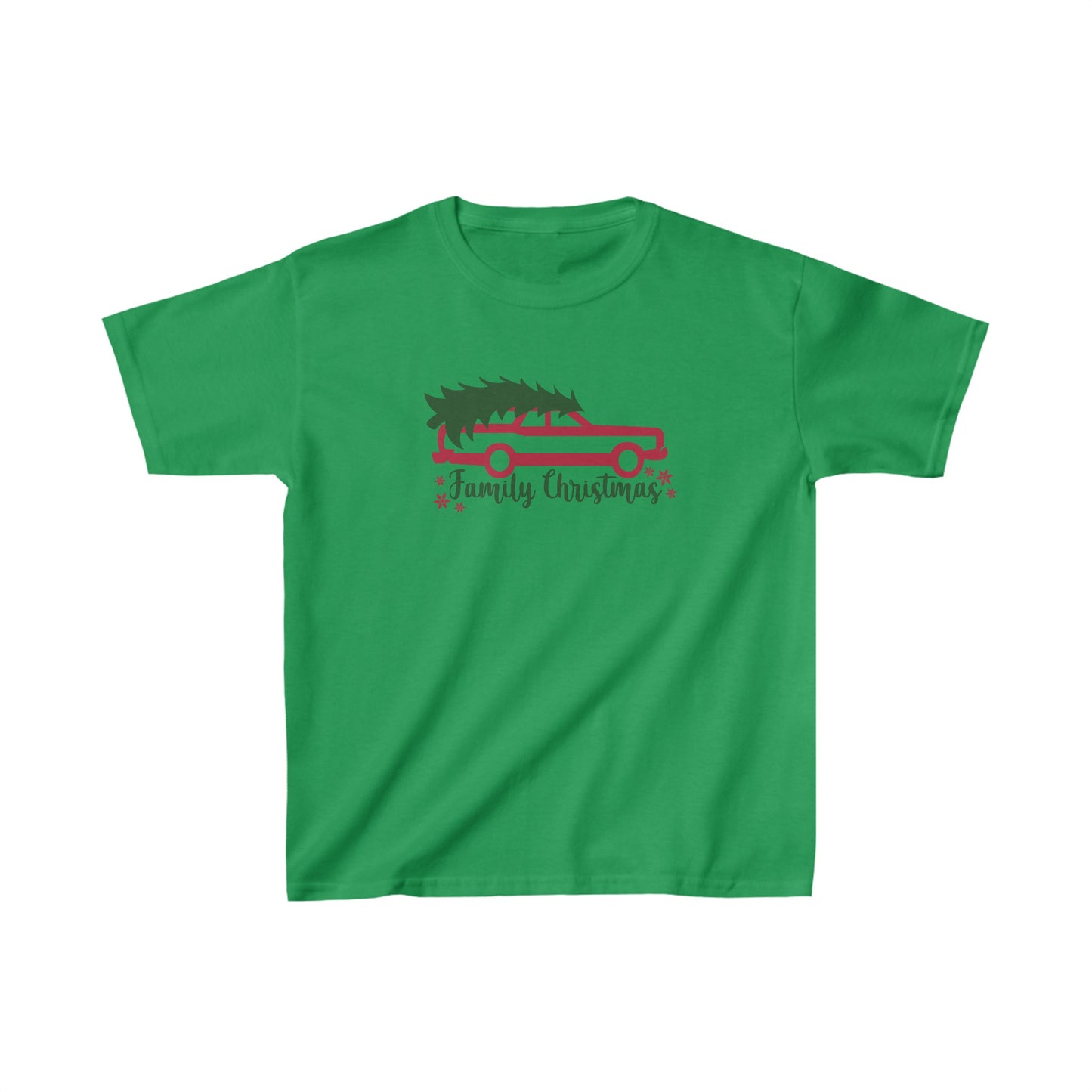 Family Christmas Station Wagon - Kids Heavy Cotton™ Tee