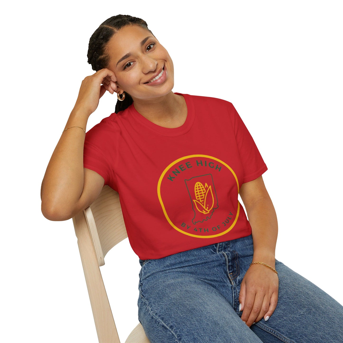 Knee High by Fourth of July - Unisex Soft-Style Tee