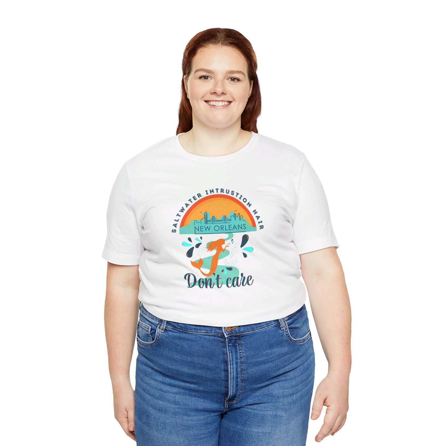 Mermaid Hair Dont Care Unisex Tee