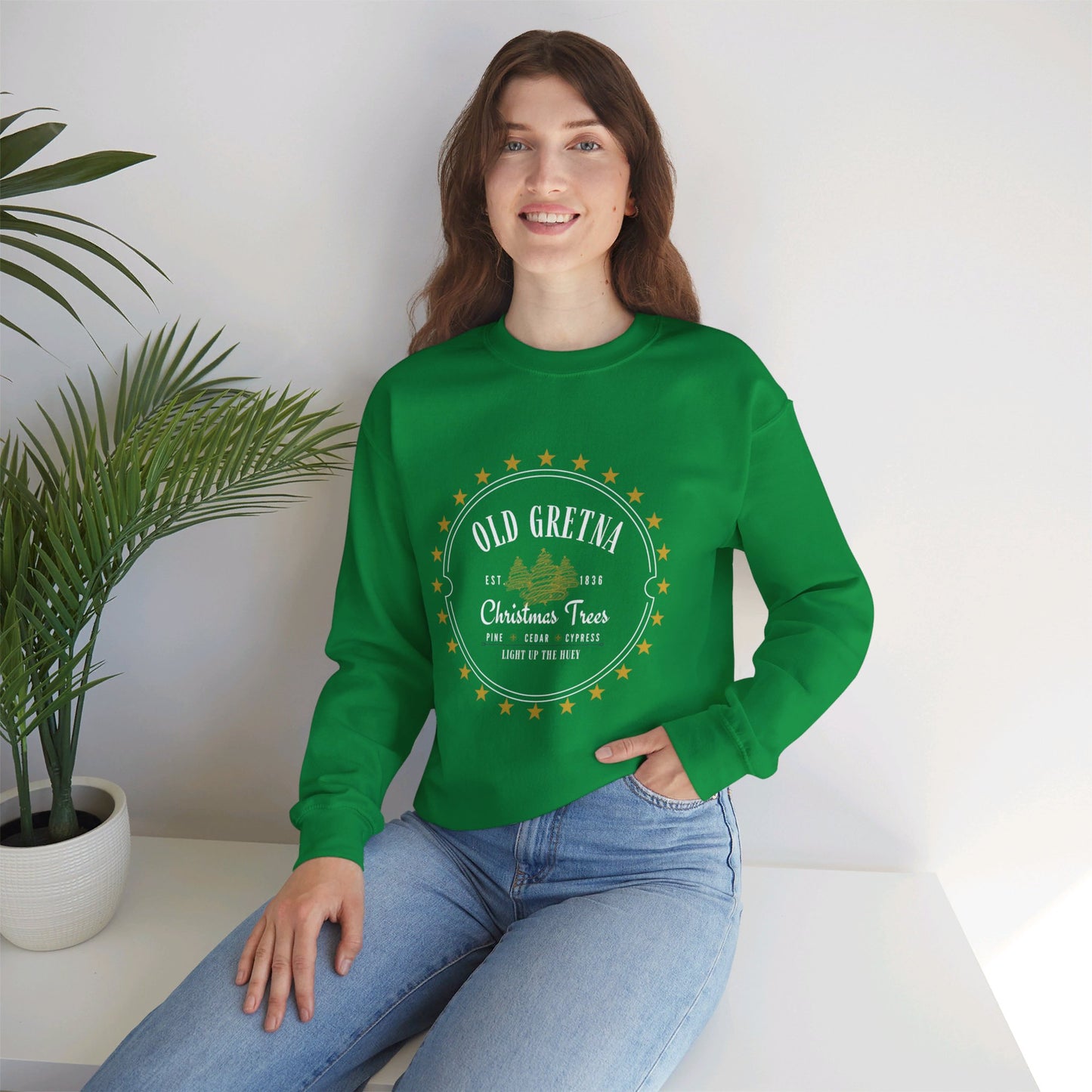 Gretna Christmas - Light Up the Huey Sweatshirt