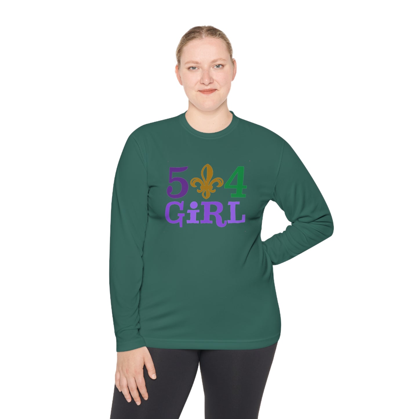 504 Girl - Unisex Lightweight Long Sleeve Tee