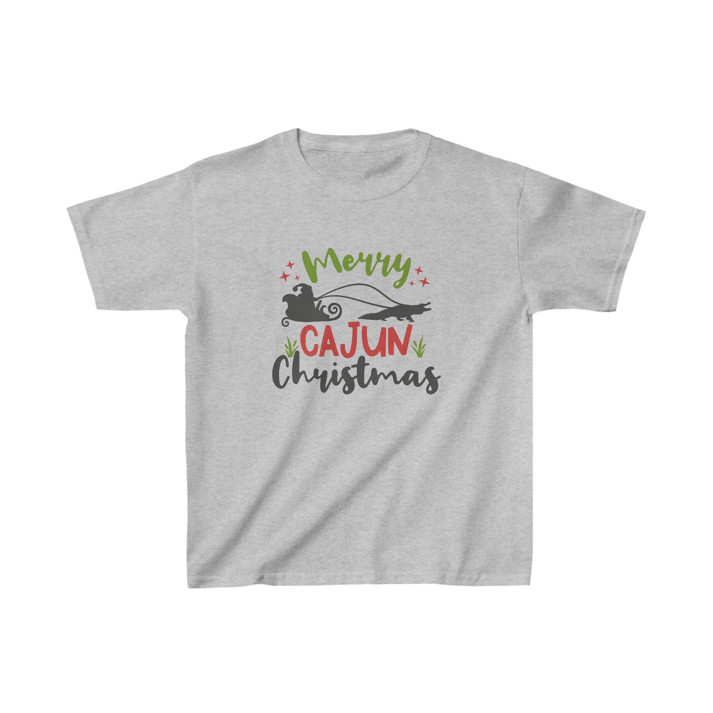 Merry Cajun Christmas - Kids Heavy Cotton™ Tee