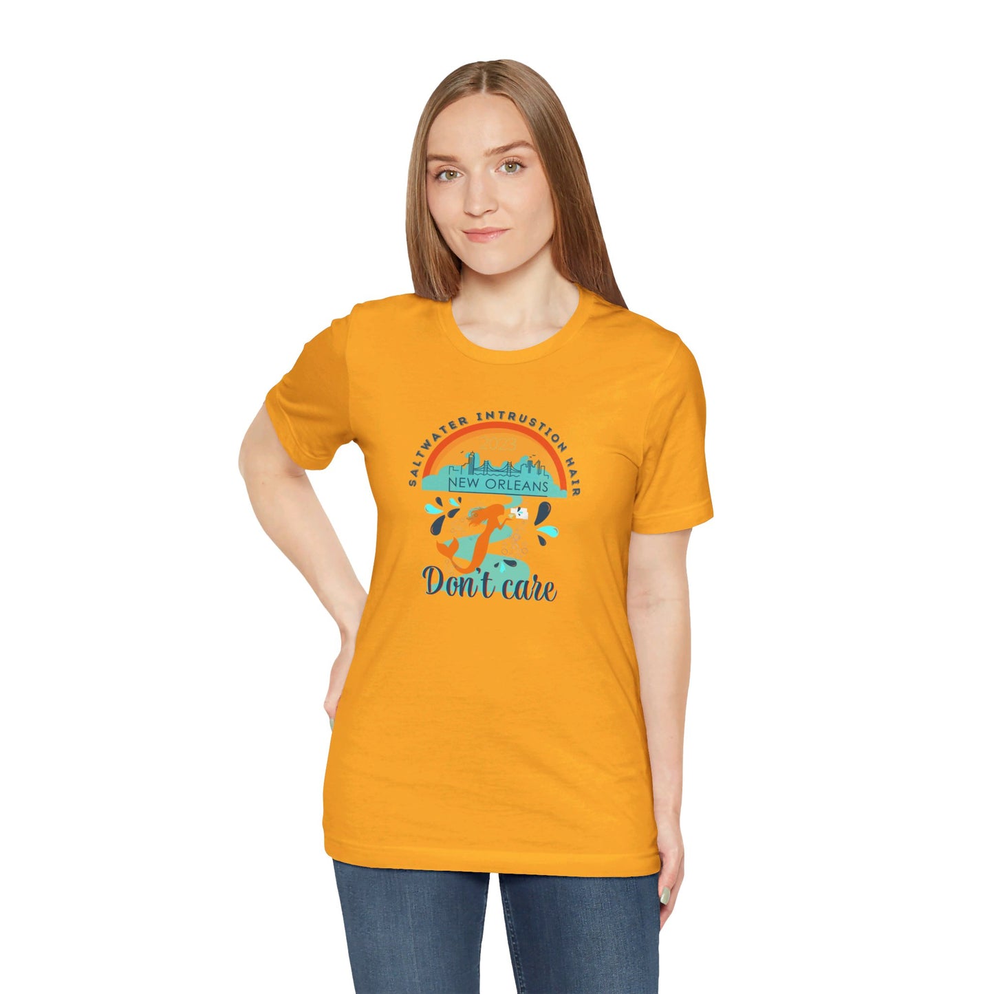 Mermaid Hair Dont Care Unisex Tee